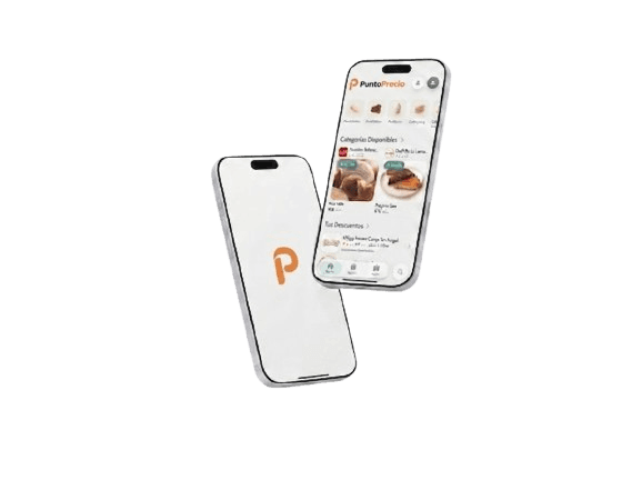 Mockup app en funcionamiento